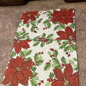 Holiday table placemats fabric NEW CONDITION